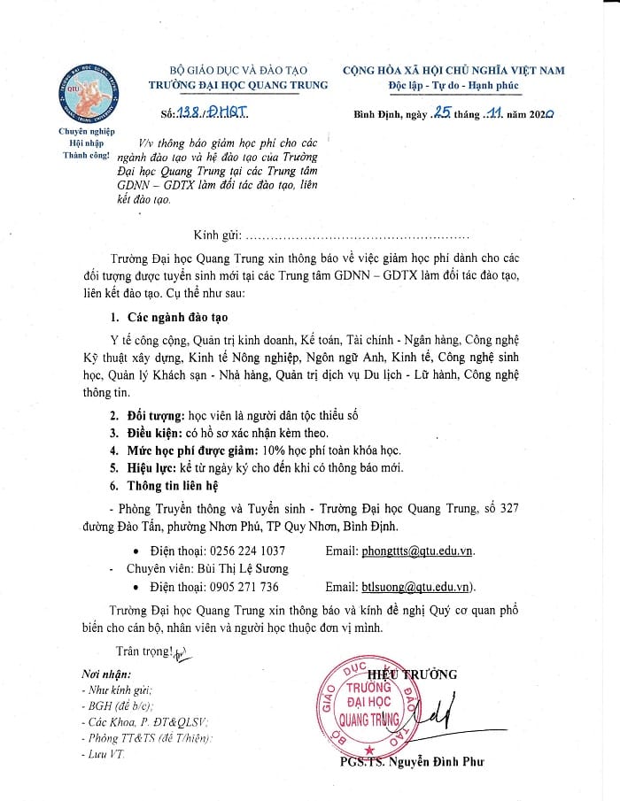 cv 138 tb giam hp cho nguoi dan toc thieu so page1 image1