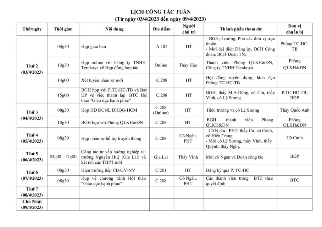 Lich cong tac tuan tu ngay 03.4.2023 den ngay 09.4.2023 1 1 1